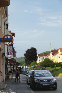 Från Brahegatan syns Brahehus.