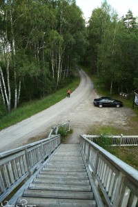 Stackars mormor hade väntat länge på oss när vi kom tillbaka. Vi var dock lätteglada att fikat var färdigt.