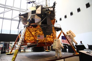 Apollo 11. Eller, en modell av den.