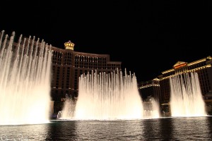 Bellagio Fountains.