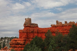 Försmak av Bryce Canyon.