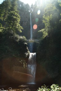Multnomah Falls.